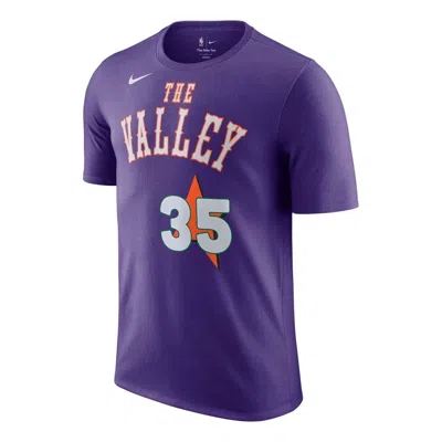 Nike Men's Purple Kevin Durant Phoenix Suns 2024/25 City Edition Name Number T-shirt