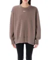Nike Sportswear Phoenix Fleece Sweatshirt In Brown