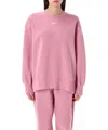 Nike Phoenix Sweatshirt In Pink