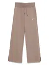 Nike Sportswear Phoenix High Waist Wide Leg Sweatpants In 褐色