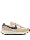 Nike Phoenix Waffle Suede And Leather-trimmed Canvas Sneakers In Brown