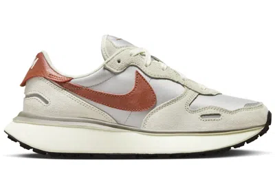 Pre-owned Nike Phoenix Waffle Rugged Orange (women's) Sneakers In Light Bone/light Smoke Grey/light Iron Ore