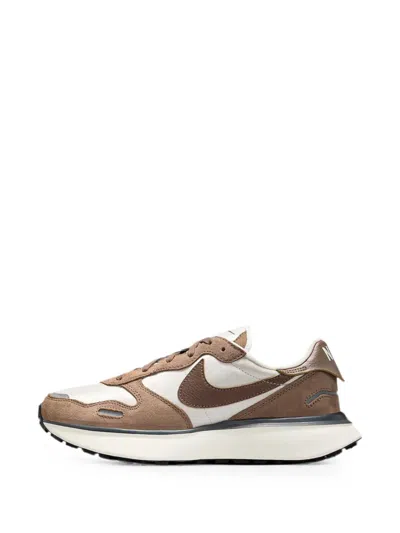 Nike Phoenix Waffle Sneakers In Brown