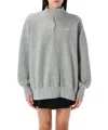 Nike Phoenix Zip-up Sweatshirt In Grey