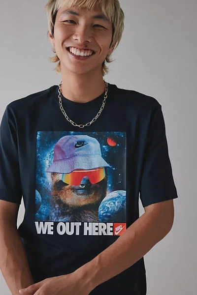 Nike Photo Graphic Tee In Black, Men's At Urban Outfitters