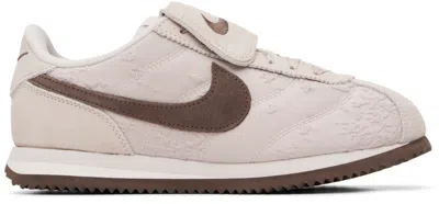 Nike Pink Cortez Textile Sneakers In Multi
