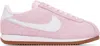 Nike Pink Cortez Vintage Suede Sneakers In Pink Foam /white-gum