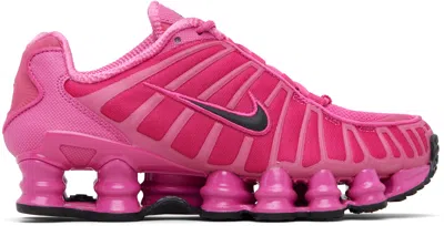 Nike Pink  Shox Tl Sneakers