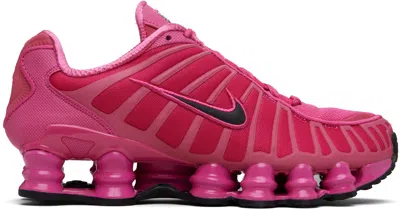 Nike Shox Tl Lace-up Sneakers In Pink