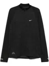 Nike Pinnacle Running Division Sweatshirt In Black