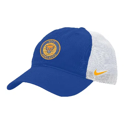 Nike Pitt Heritage86  Unisex College Trucker Hat In Blue