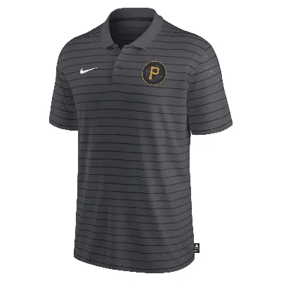 Nike Pittsburgh Pirates Authentic Collection City Connect Victory  Men's Dri-fit Mlb Polo In Grey