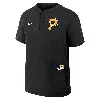 Nike Pittsburgh Pirates Authentic Collection  Men's Mlb Short-sleeve Windshirt