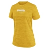 NIKE PITTSBURGH PIRATES AUTHENTIC COLLECTION PRACTICE VELOCITY  WOMEN'S DRI-FIT MLB T-SHIRT,1015646593