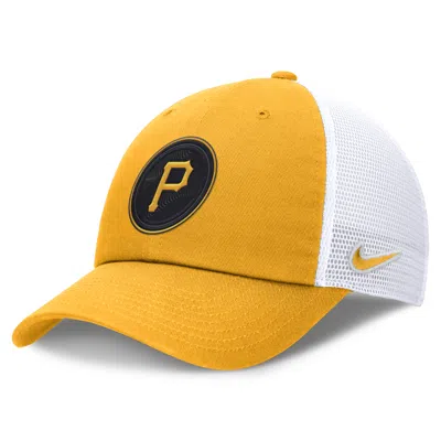 Nike Pittsburgh Pirates City Connect Club  Men's Mlb Trucker Adjustable Hat In Yellow