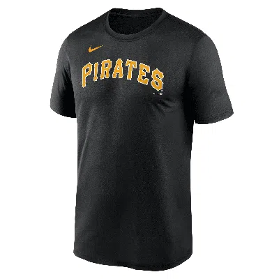 NIKE PITTSBURGH PIRATES FUSE WORDMARK LEGEND  MEN'S DRI-FIT MLB T-SHIRT,1015646721