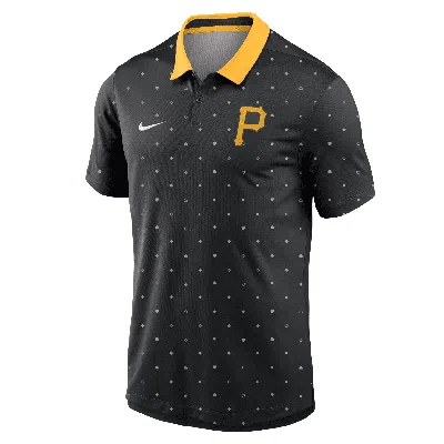 Nike Pittsburgh Pirates Legacy Icon Vapor  Men's Dri-fit Mlb Polo In Black