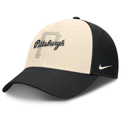 Nike Pittsburgh Pirates Statement Club  Men's Dri-fit Mlb Adjustable Hat In Black