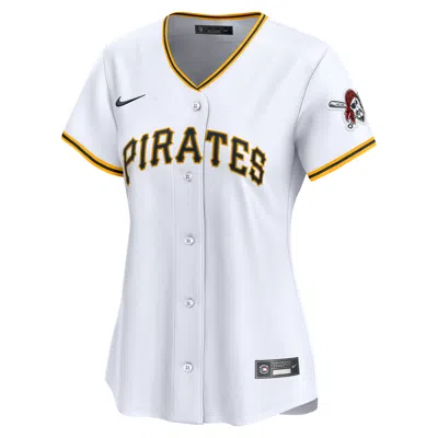 Nike Pittsburgh Pirates Womenâs  Women's Dri-fit Adv Mlb Limited Jersey In White
