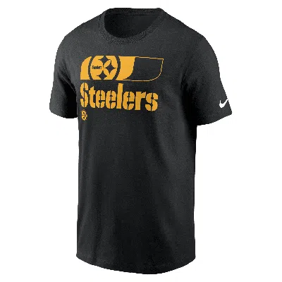 Nike Pittsburgh Steelers Air Essential  Men's Nfl T-shirt In Black