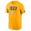 Nike Pittsburgh Steelers Alt Onside Conversion  Men's Dri-fit Nfl T-shirt In Yellow