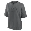 Nike Pittsburgh Steelers Arch Boxy  Women's Nfl T-shirt