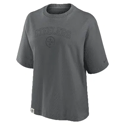 Nike Pittsburgh Steelers Arch Boxy  Women's Nfl T-shirt
