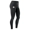 Nike Black Detroit Lions Primetime Epic Fast Performance Leggings In Black
