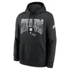 Nike Pittsburgh Steelers Rewind Club  Men's Nfl Pullover Hoodie In Black