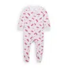 Nike Play For All Baby (0-9m) Printed Footed Coverall In White