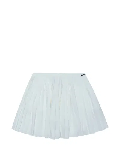 Nike Pleated A-line Mini Skirt In Blue