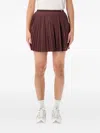 Nike Pleated Mini Skirt In Multi