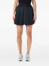 Nike Pleated Shorts In Black