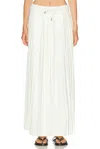 Nike Pleated Track Pant In White