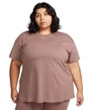 NIKE PLUS SIZE ACTIVE SPORTSWEAR ESSENTIAL WOMEN'S LOGO T-SHIRT