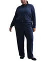 Nike Plus Size Chill Terry Full-zip French Terry Hoodie In Blue