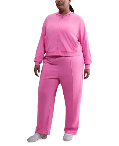 NIKE PLUS SIZE CHILL TERRY FULL-ZIP FRENCH TERRY HOODIE