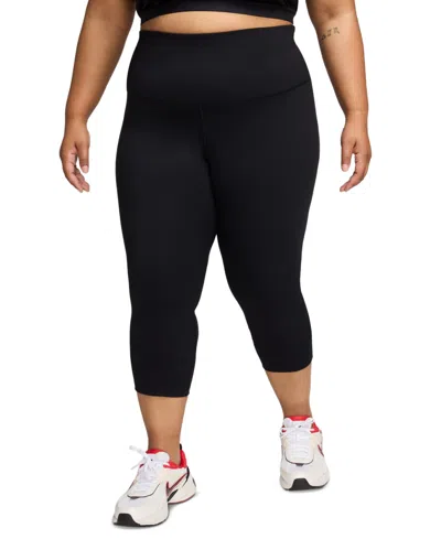 NIKE PLUS SIZE ONE HIGH-WAISTED CROP LEGGINGS