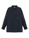 Nike Pocket Logo Shirt In Blue