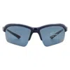 Nike Polarized Blue Wrap Unisex Sunglasses  Skylon Rise P Ib3519x 492 70