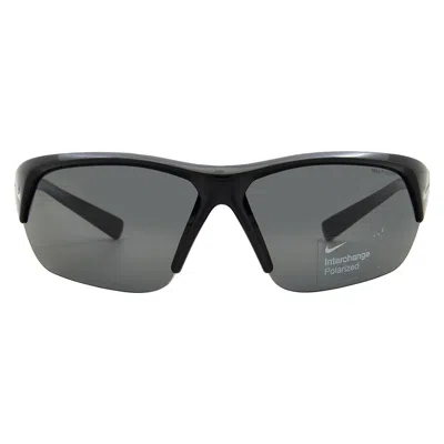 Nike Polarized Grey Wrap Men's Sunglasses  Skylon Ace P N If2489x 001 69