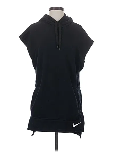 Pre-owned Nike Poncho In Black