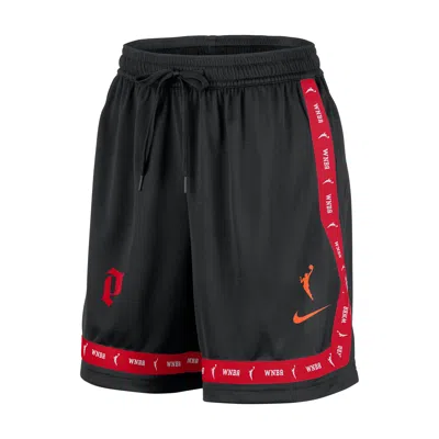 Nike Portland Fire  Women's Crossover Wnba Practice Shorts In Black