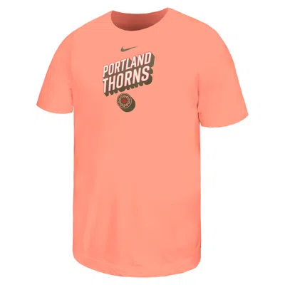 Nike Portland Thorns Big Kids'  Cotton T-shirt In Pink