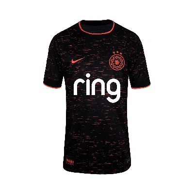 Nike Portland Thorns Fc 2025 Stadium Away Big Kids'  Dri-fit Nwsl Replica Jersey In Black