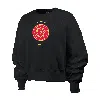 Nike Portland Thorns Fc Phoenix Fleece  Women's Nwsl Crew-neck Sweatshirt In Black