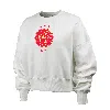 Nike Portland Thorns Fc Phoenix Fleece  Women's Nwsl Crew-neck Sweatshirt In White