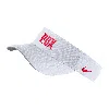 Nike Portland Thorns Fc  Unisex Dri-fit Nwsl Visor In White