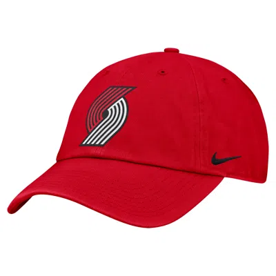 Nike Portland Trail Blazers Club  Unisex Nba Hardwoods Cap In Red