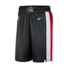 Nike Portland Trail Blazers Icon Edition 2025/26  Men's Dri-fit Nba Swingman Shorts In Black